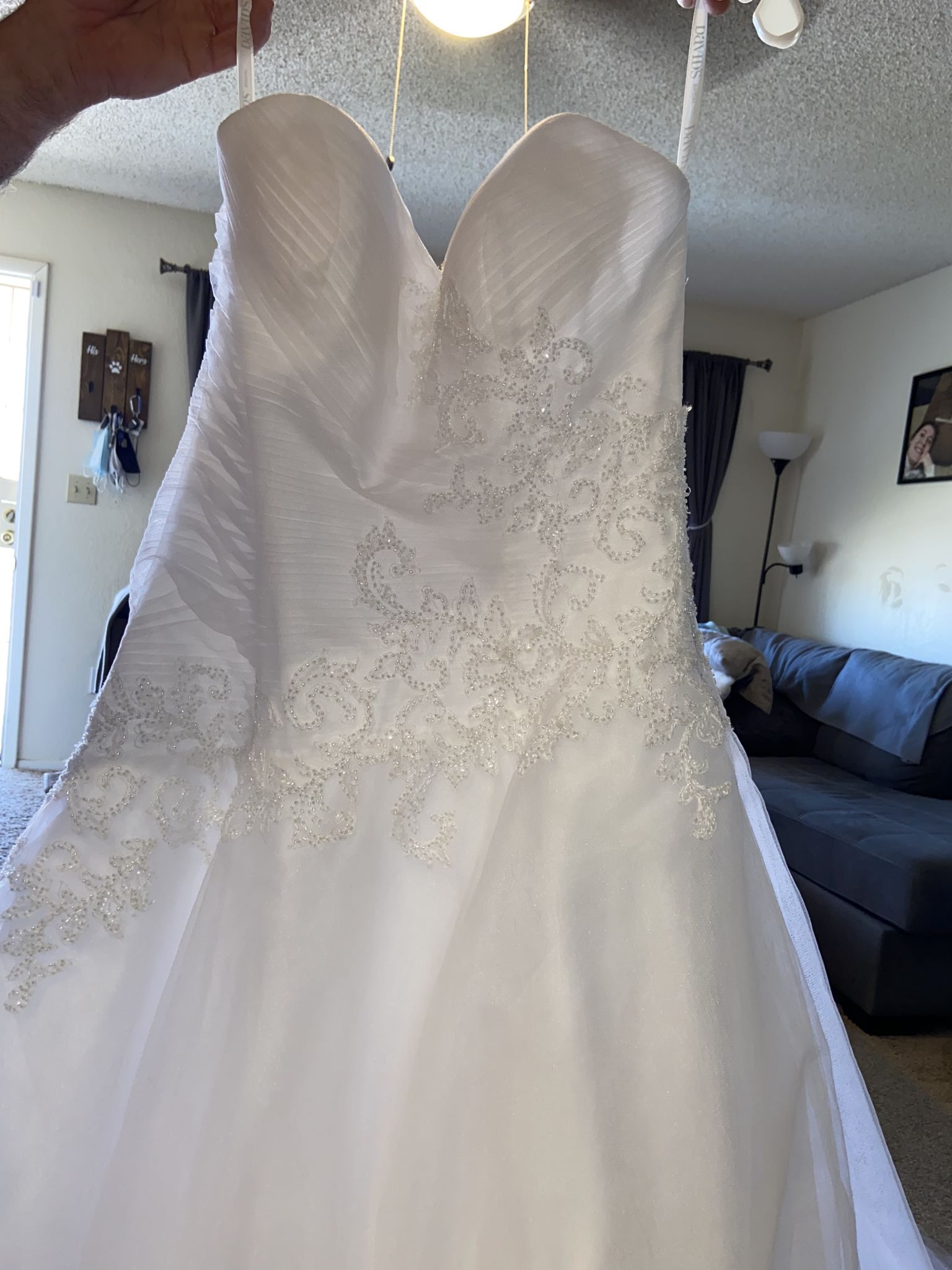 David s Bridal Wg3740 PreOwnedWeddingDresses