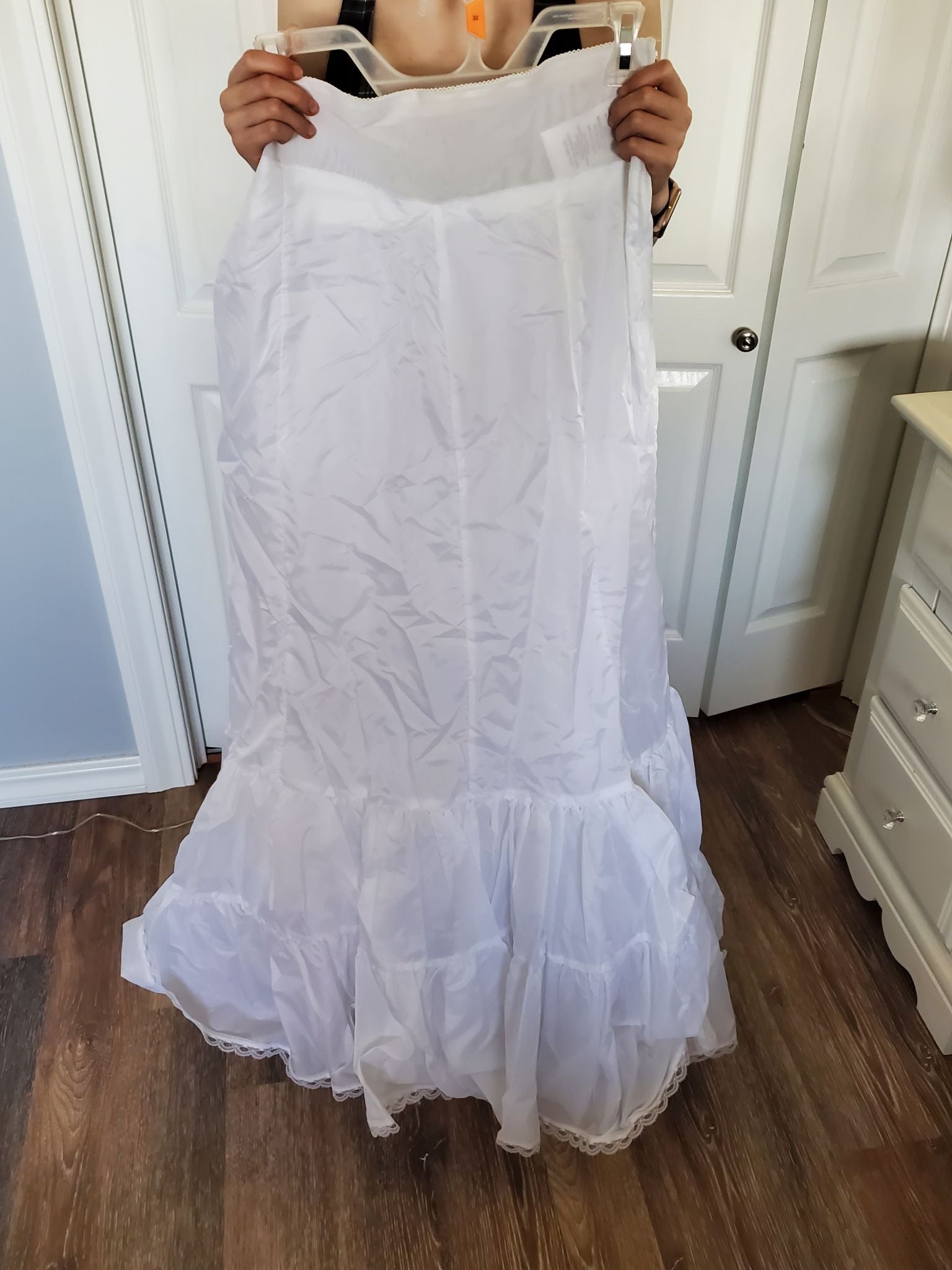 David's bridal fit and flare slip hotsell