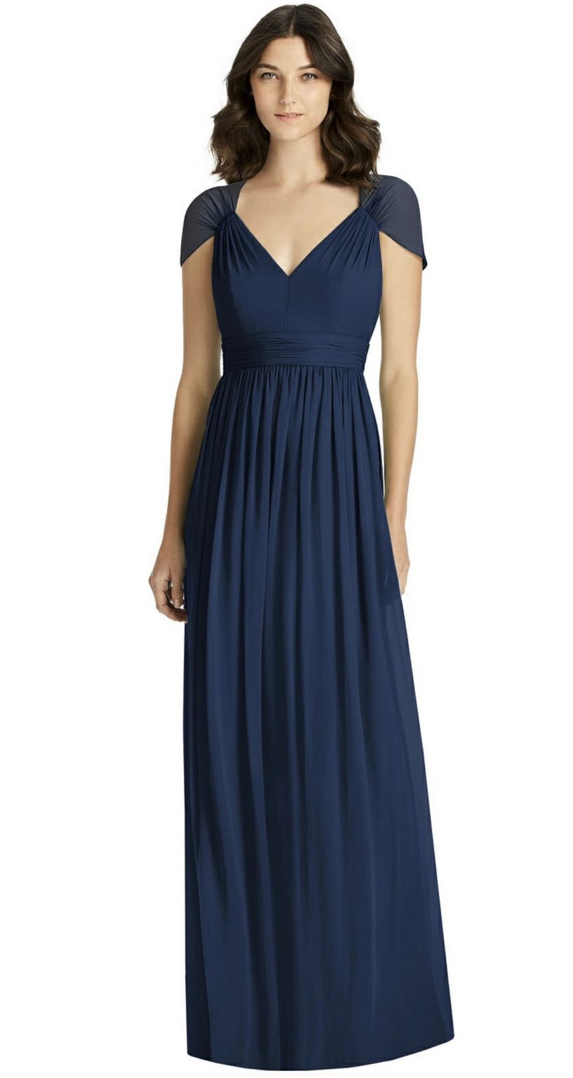 Jenny packham lux hot sale chiffon gown