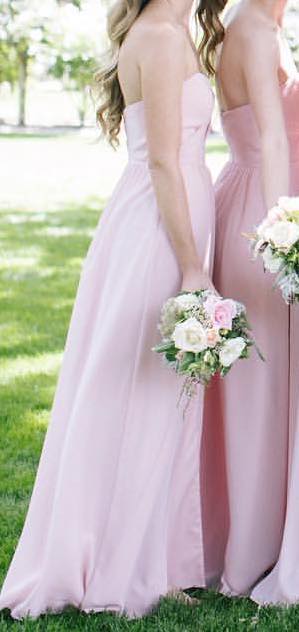 Dessy Special Order Social Bridesmaids Style 8159 Nearly Newlywed