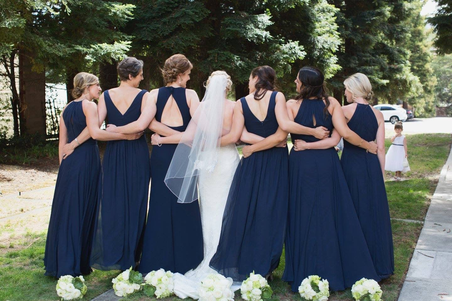 Dessy midnight blue bridesmaid dresses best sale