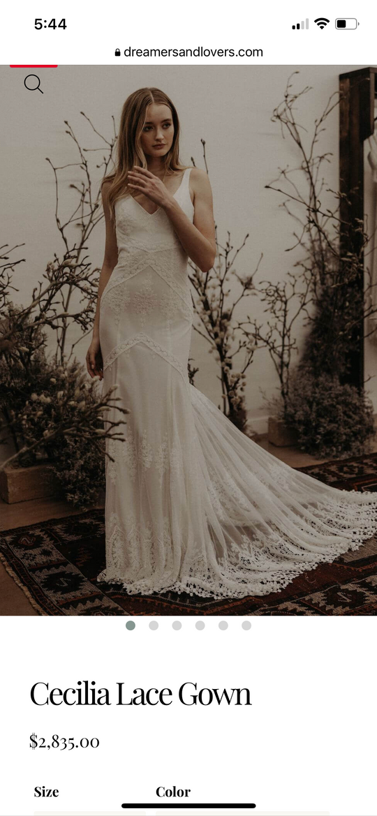Dreamers & Lovers Cecilia Lace Gown