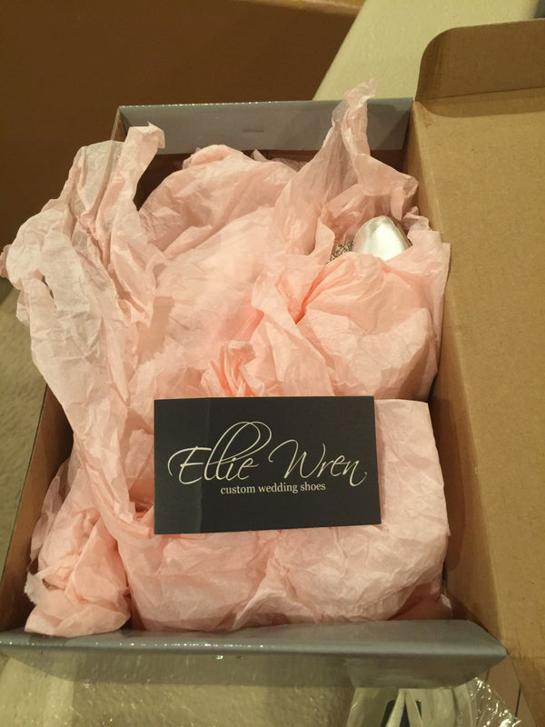 Elle Wren Custom Wedding Shoes/ Design Your Pedestal – Nearly Newlywed