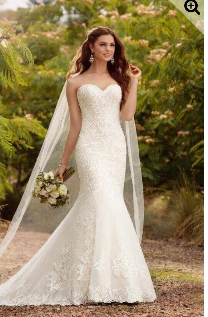 Essense of Australia D2209 beaded curve trumpet dress – Nearly