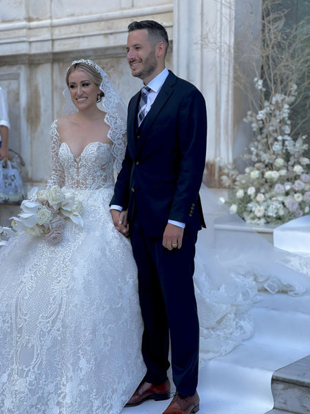 Swarovski heiress wedding outlet dress