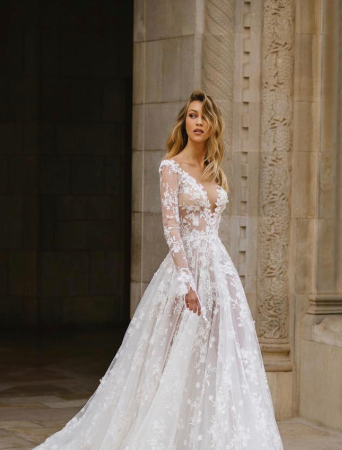 Long Sleeve Galia Lahav Stores Long Sleeve Galia Lahav Outlet