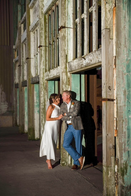 Galvan London Pandora silk Satin Halter Midi dress