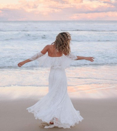 what is a bohemian wedding dress Simply Charcoal / XL Size:1 (Big Kid) thigh split prom dress Complimentary sleeve and length Maxi Dress Navy Blue
