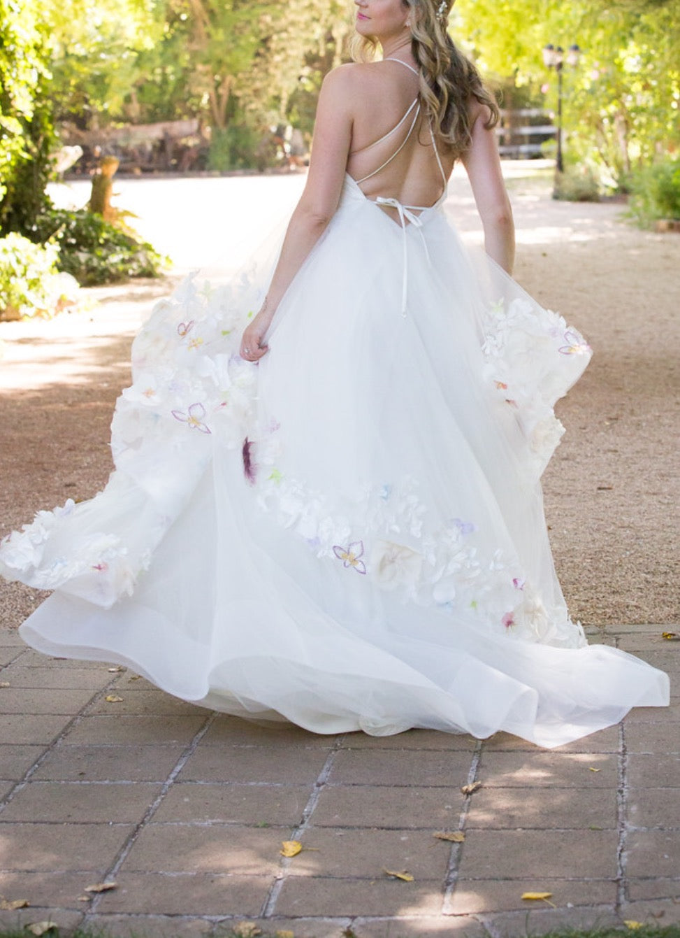 Hayley Paige Empire Waist 6601 – Nearly Newlywed