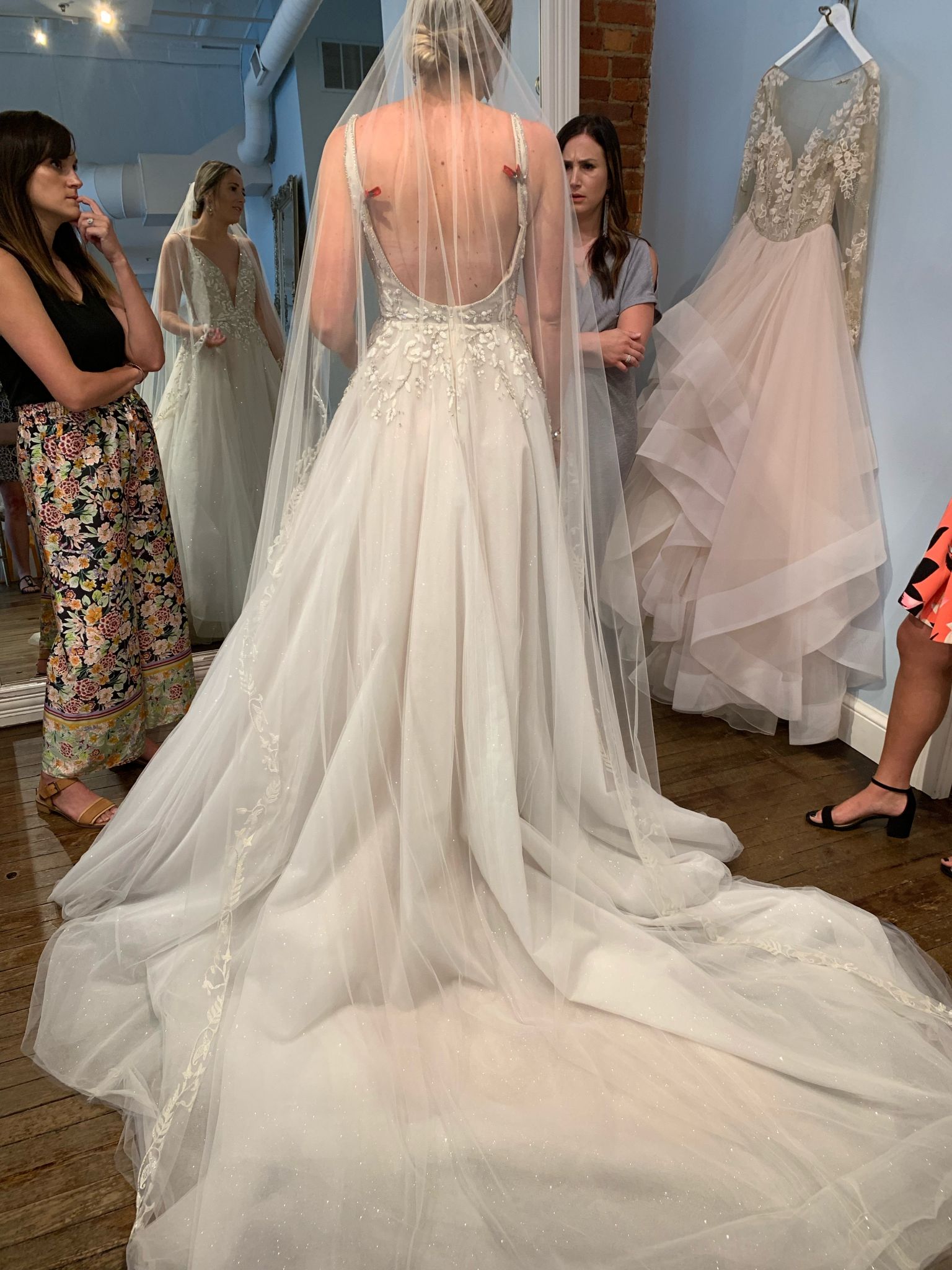 Hayley Paige Lauren Gown Nearly Newlywed