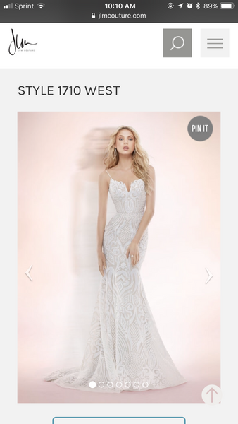 Hayley Paige 1710 WEST PreOwnedWeddingDresses