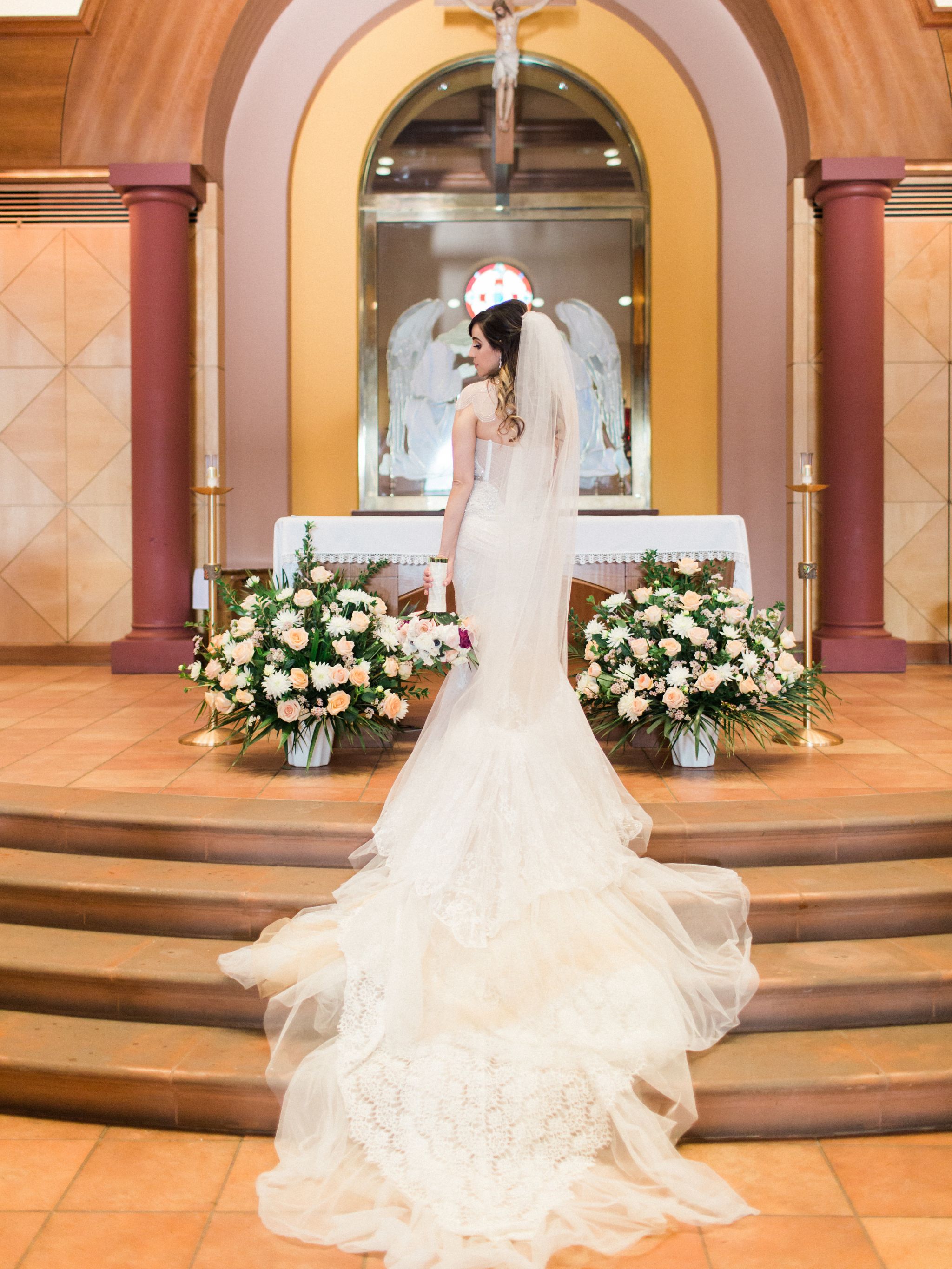 Wedding Gown Inbal Dror 2016 V-neck Long Sleeve Wedding Dresses