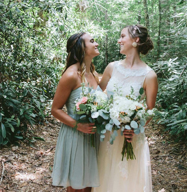 Crew B7674 Marbella strapless dress in silk chiffon – Nearly