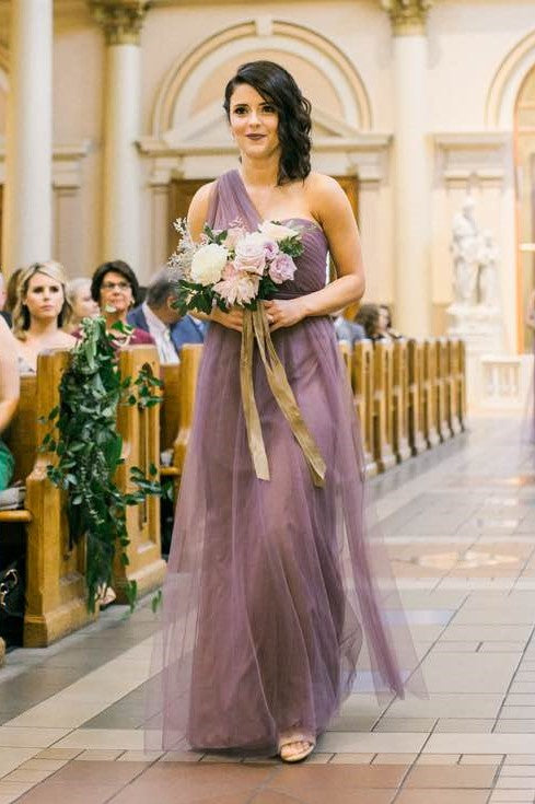 grey flowy bridesmaid dresses Light Chiffon Maxi Dress with V Neck and Butterfly Sleeves they come in navy JJ's House Ilsema Sheath/Column Size:Child-10 dress-mini