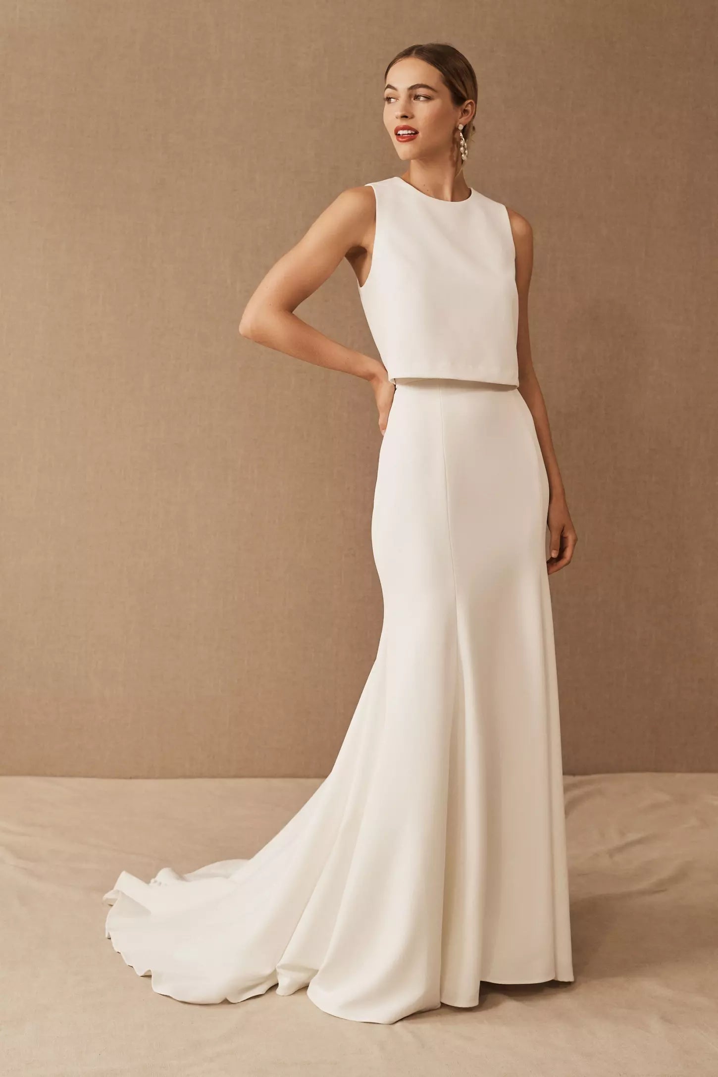 Bhldn Topper BHLDN Catherine Deane Gracie Bridal Topper NWT