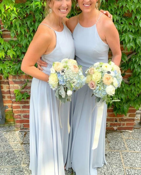 Whisper blue hotsell bridesmaid dress