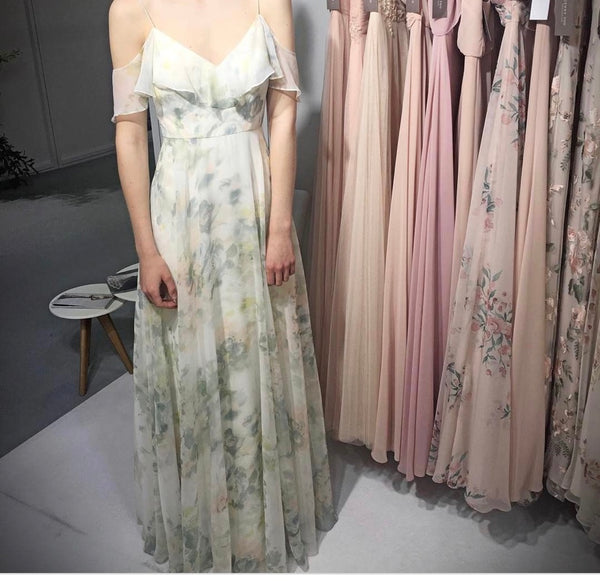 Jenny Yoo Mila Print/ 1785P – Nearly Newlywed