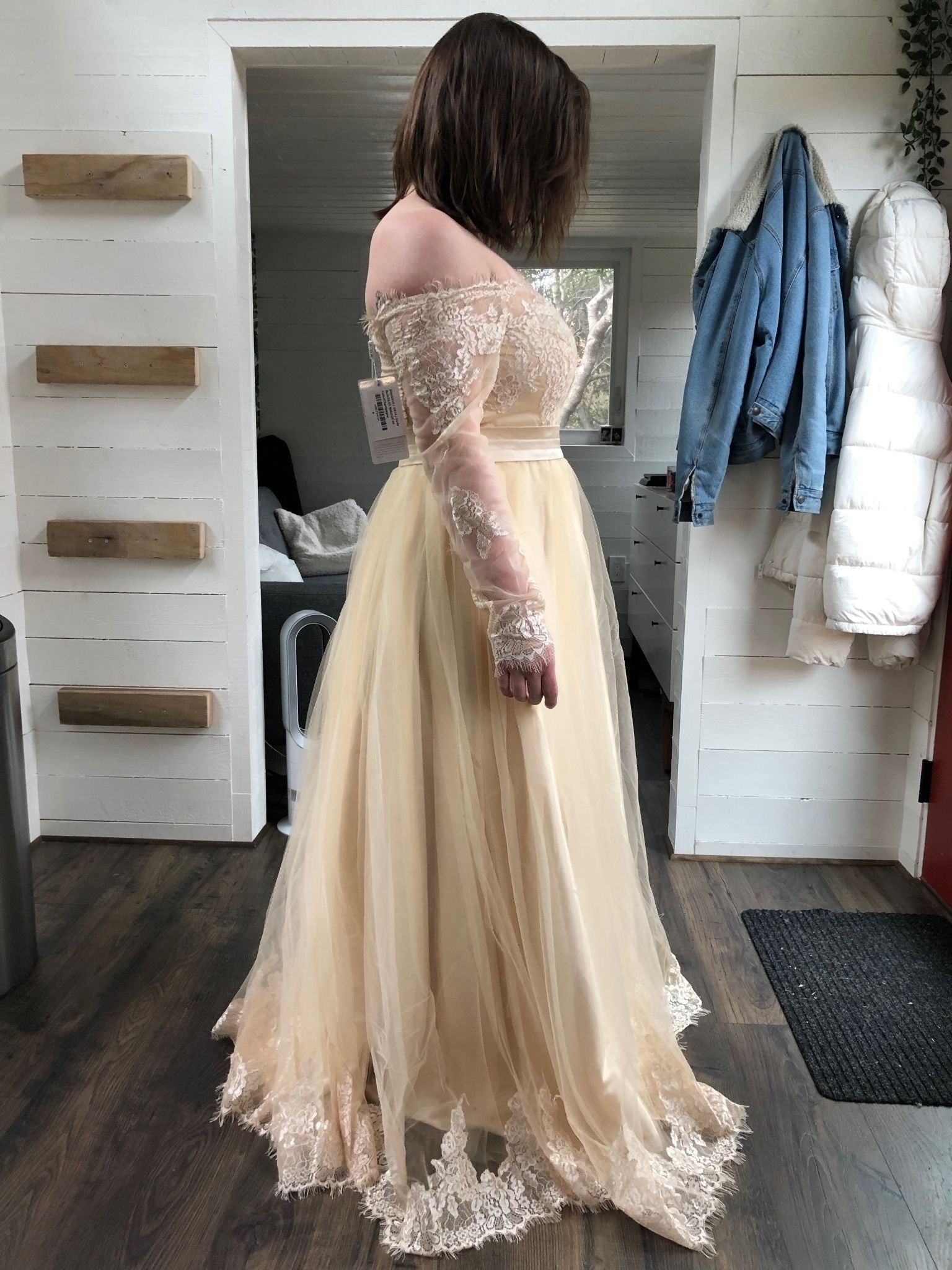 Ball Gown Jjshouse Wedding Dress Reviews Champagne Jj Bridal