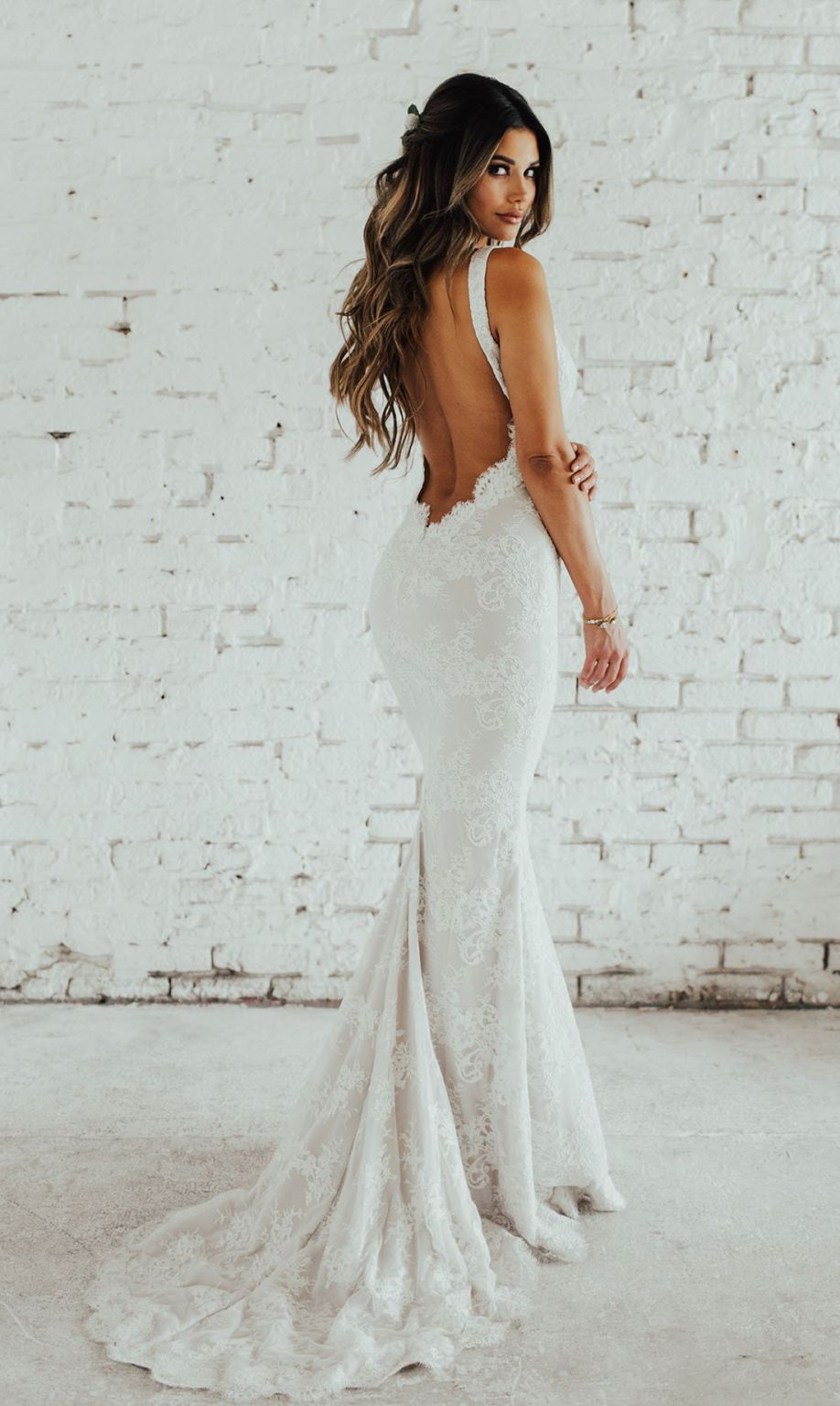 Katie May Backless Wedding Dress