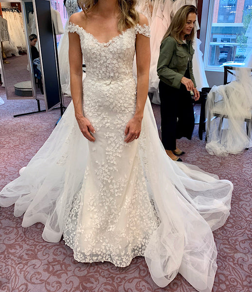 Lazaro olivia sale gown