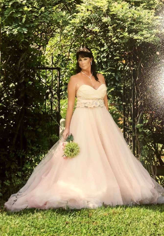 Pink Wedding Lazaro Blush Wedding Dress Say Yes To The Dress