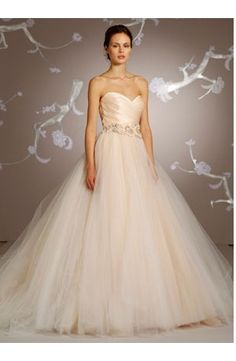 Lazaro Tulle Ball Gowns Wedding Dresses Price