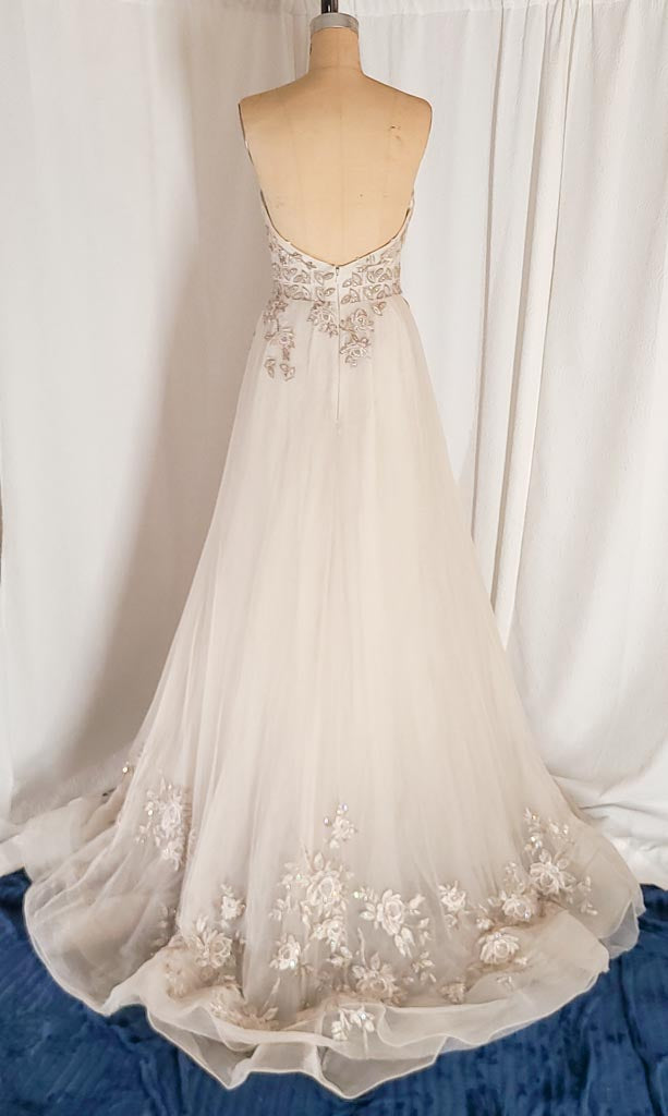 liancarlo lace wedding dress Romantic White-Lace Liancarlo Wedding Dress