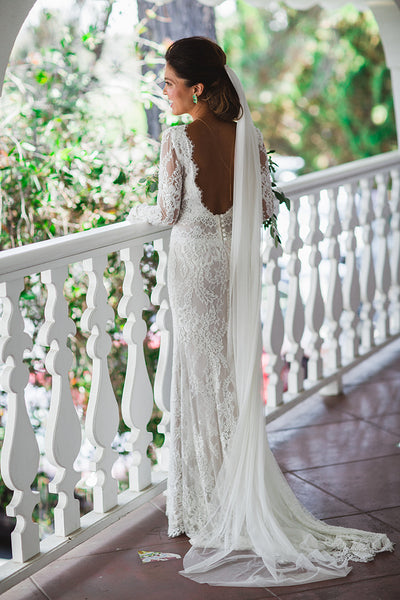 White Orchid Wedding Dress