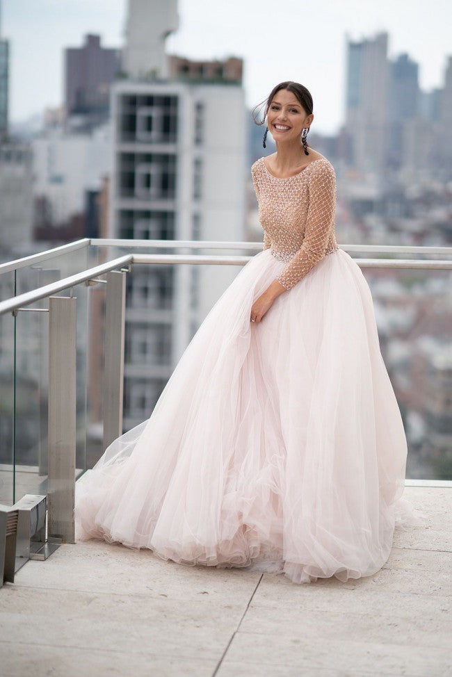 Maggie Sottero Soft Blush Maggie Sottero Fitzgerald – Nearly Newlywed