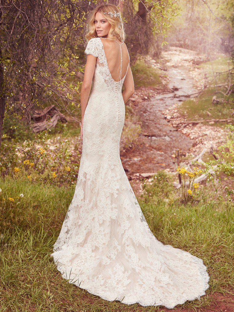 Maggie Sottero Lace Wedding Dress