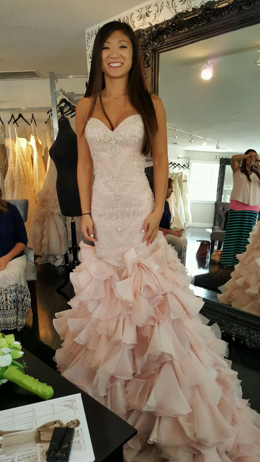 Maggie sottero serencia blush hotsell