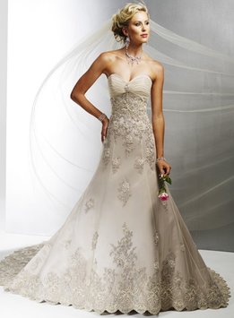 Maggie Sottero Vogue/All Antique Gold