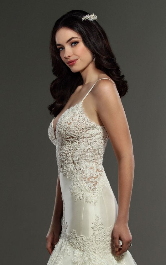 marmaid.no.1 Martina Liana Textured Mermaid Wedding Dress / 906 – Nearly