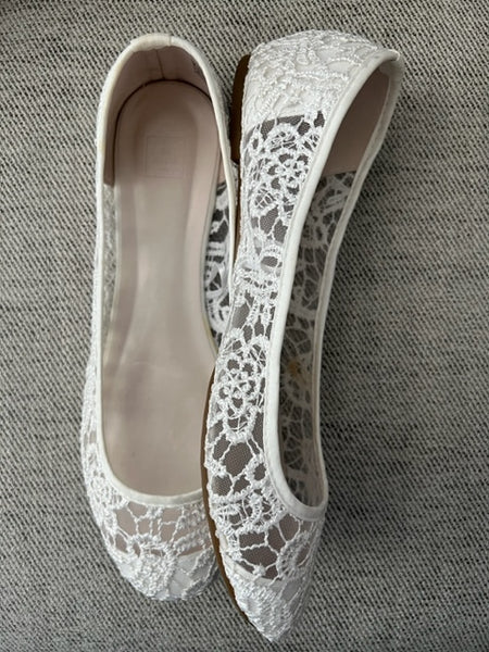 Melissa sweet lace sale ballet flat