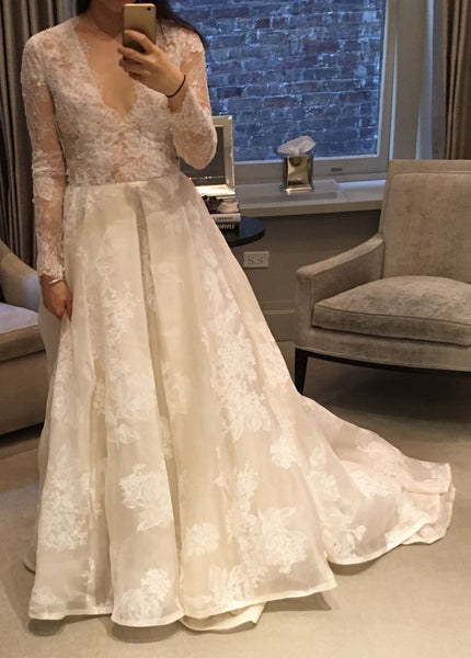 Monique lhuillier discount winslet wedding dress