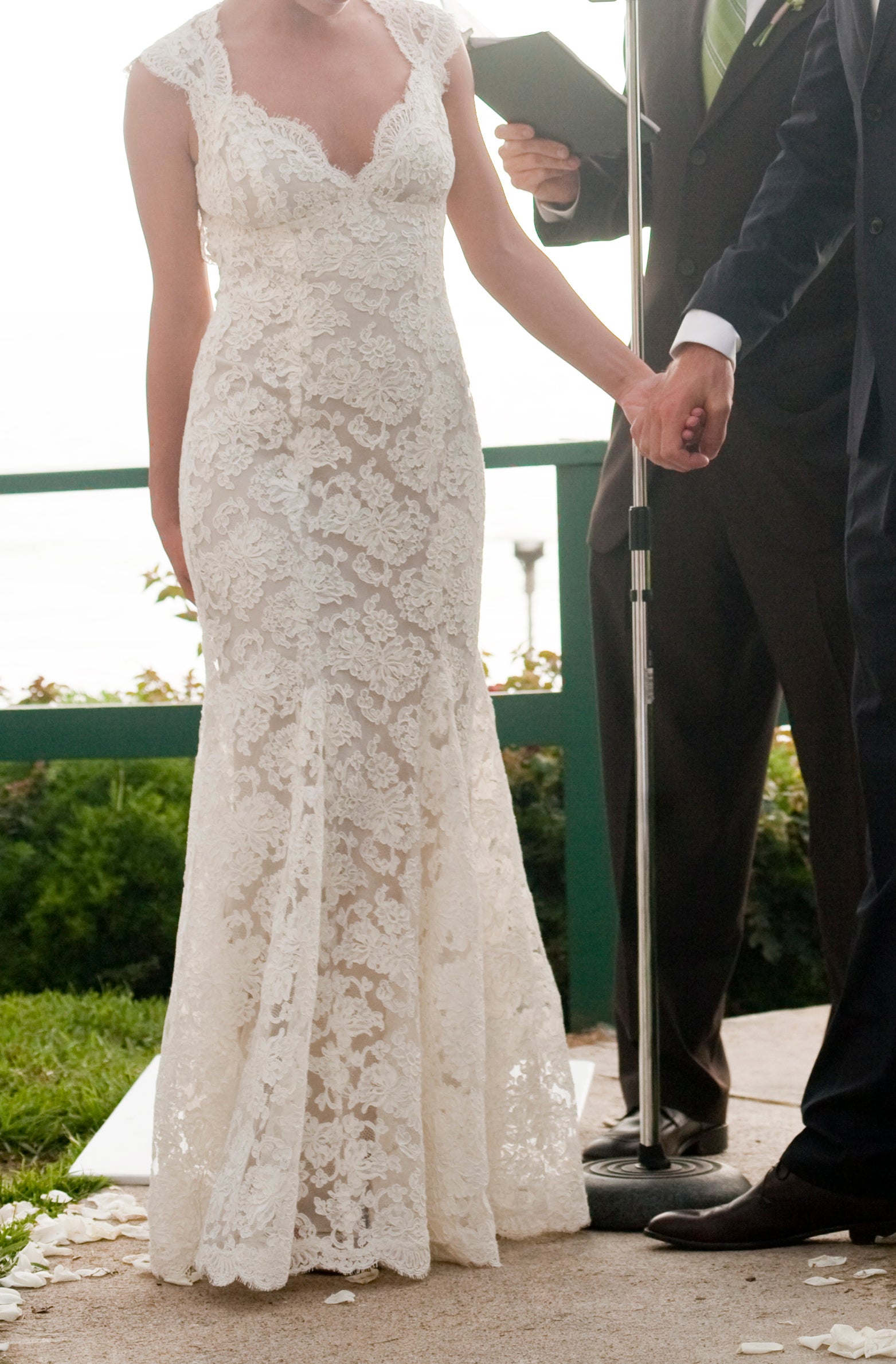 Monique Lhuillier Scarlet – Nearly Newlywed