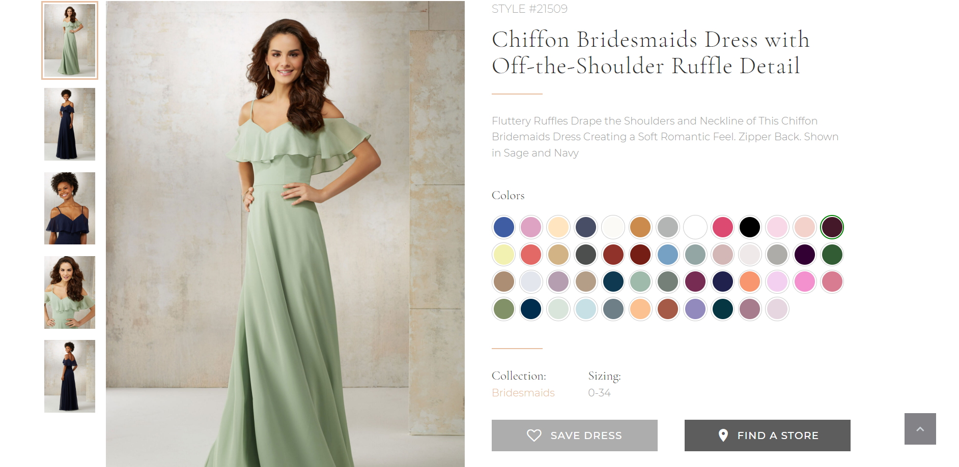 Mori Lee 21509 Nearly Newlywed