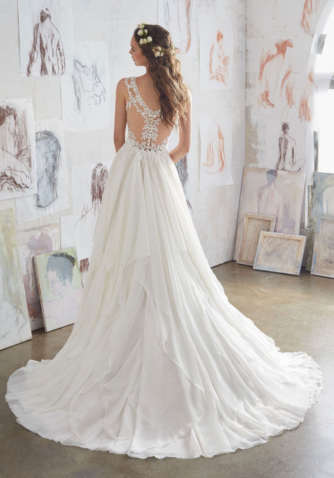 Mori Lee 5512 Nearly Newlywed