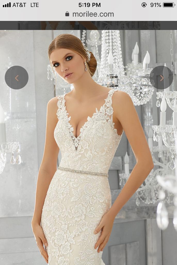 Mori Lee 8186 – Nearly Newlywed