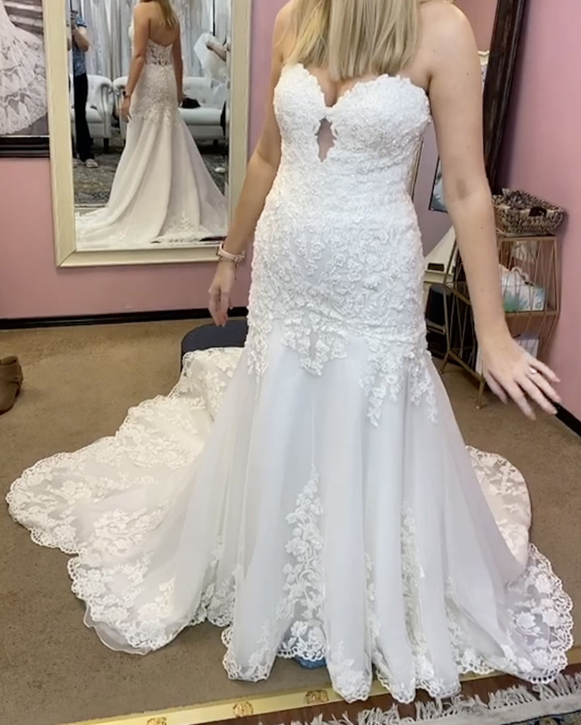 Mori Lee Roxanne Style #2073L – Nearly Newlywed