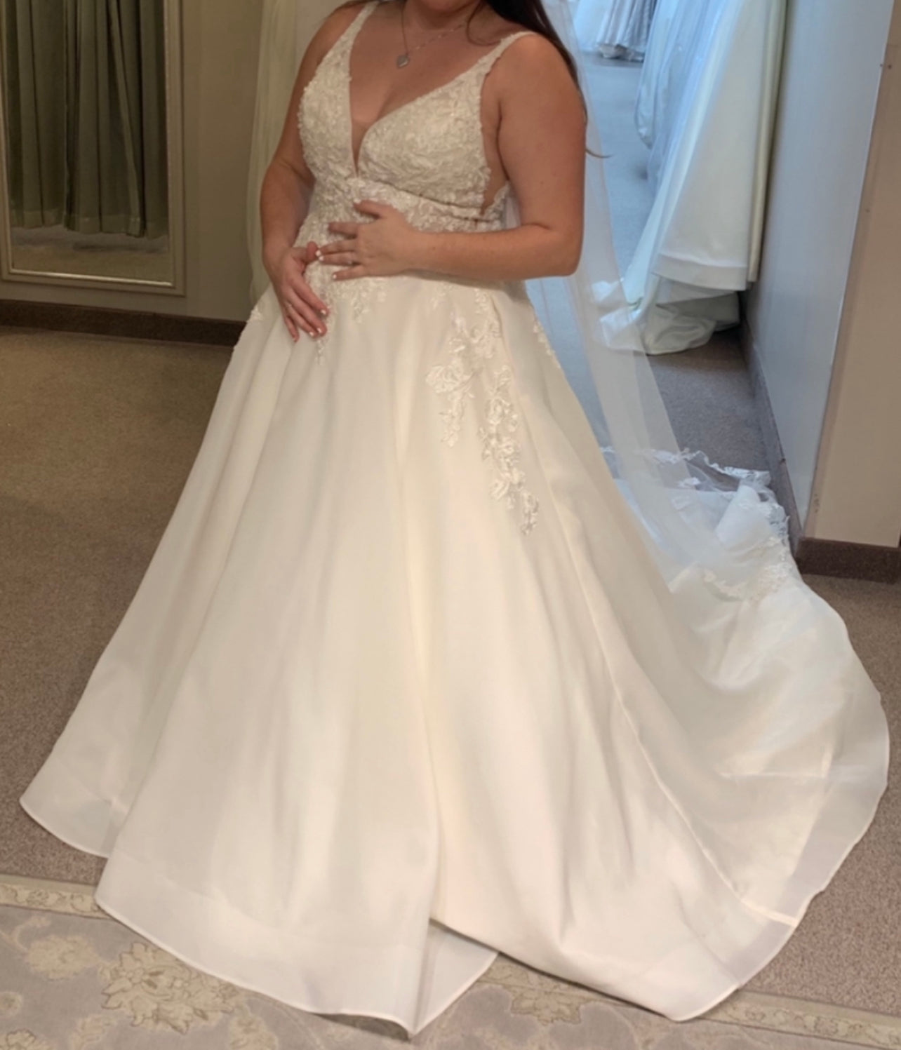 Morilee 5809/Sabrina New Wedding Dress Save 85% - Stillwhite