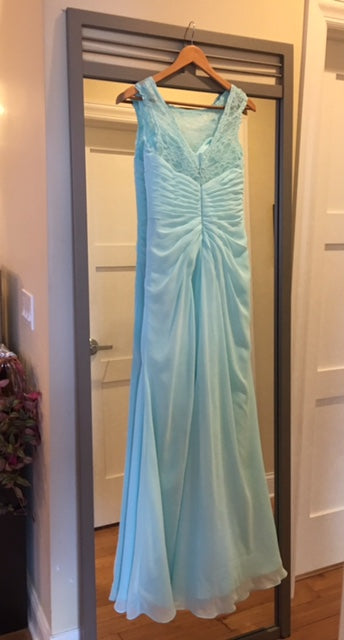 Mori Lee Style 105 Lace and Chiffon Nearly Newlywed
