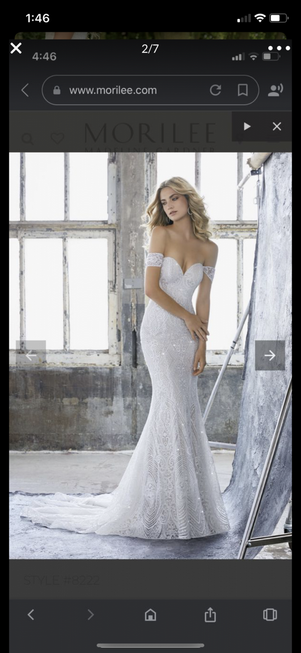 Mori Lee 8222 Nearly Newlywed