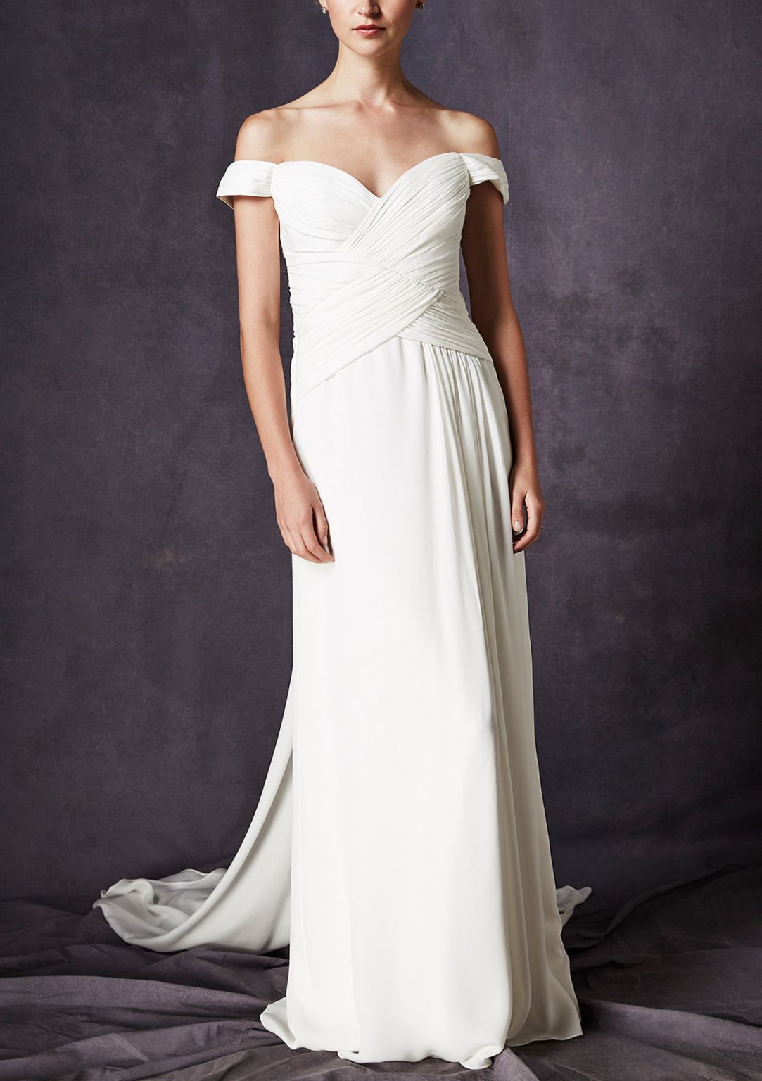 Jillian shop gown bhldn