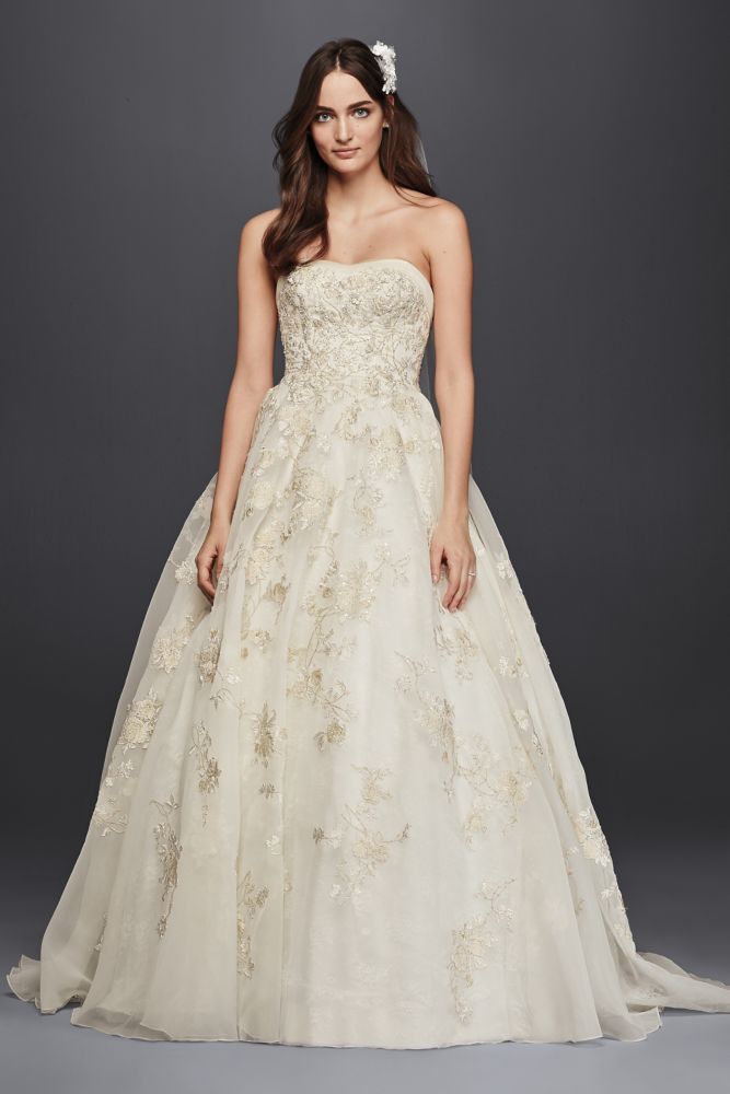 Oleg Cassini Lace Wedding Dress