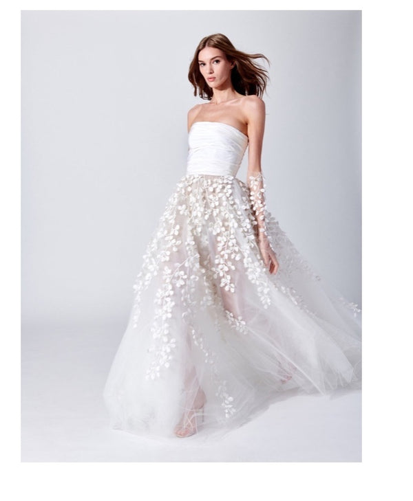 Ball Gown Oscar De La Renta Bridal 2019 Oscar De La Renta Bridal