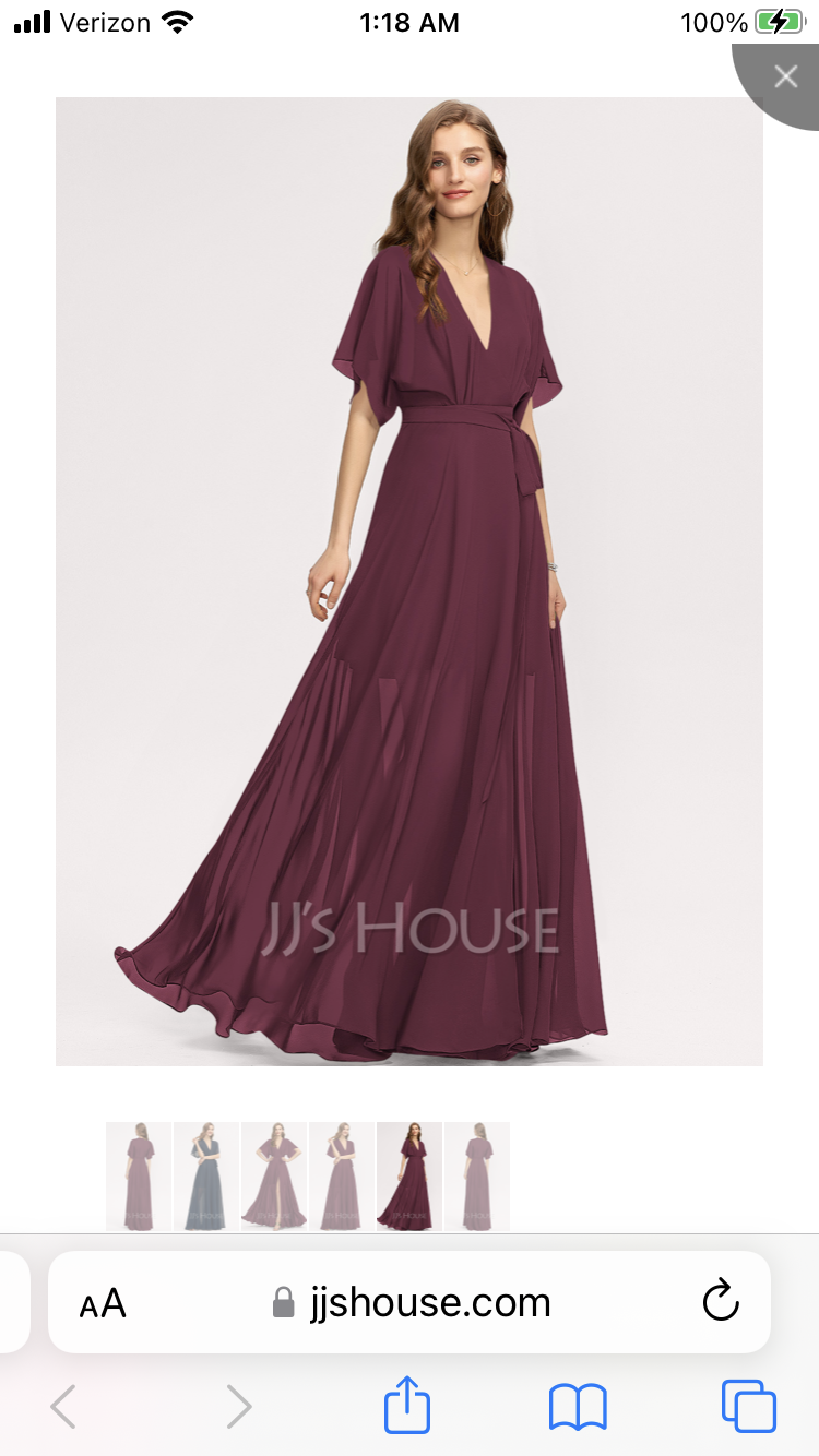 Jjshouse mulberry bridesmaid best sale dress
