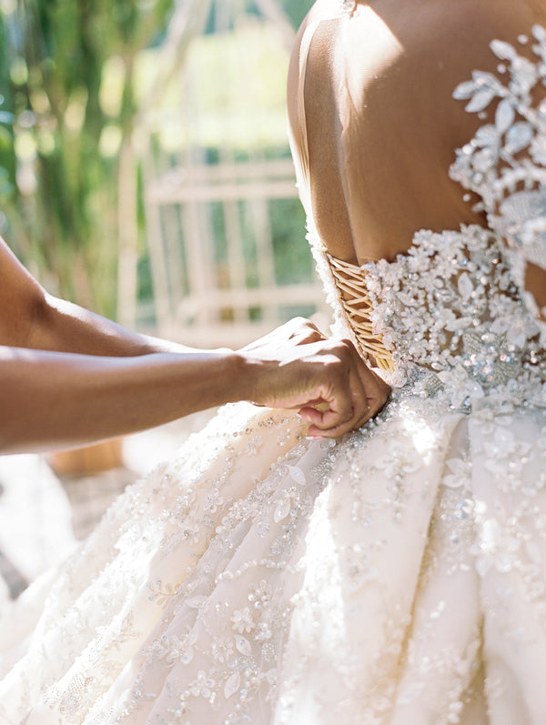 Other Albina Dyla Corset Ball Gown – Nearly Newlywed