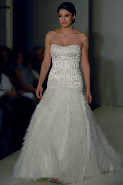 Piccione 466 Feathered Ruffles