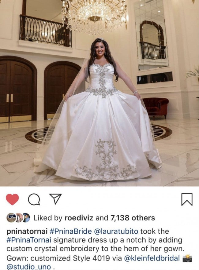 Pnina Tornai 4019 – Nearly Newlywed